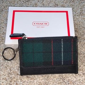 Coach keychain coin purse